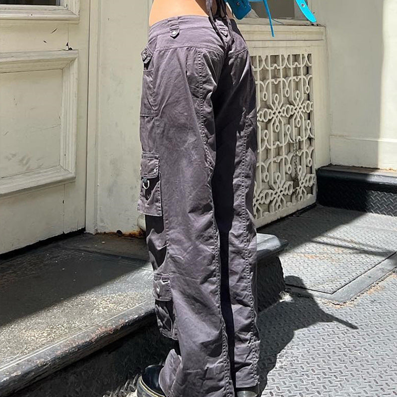 Streetwear Overalls – Loose Fit Euro-American Style Denim Jumpsuit