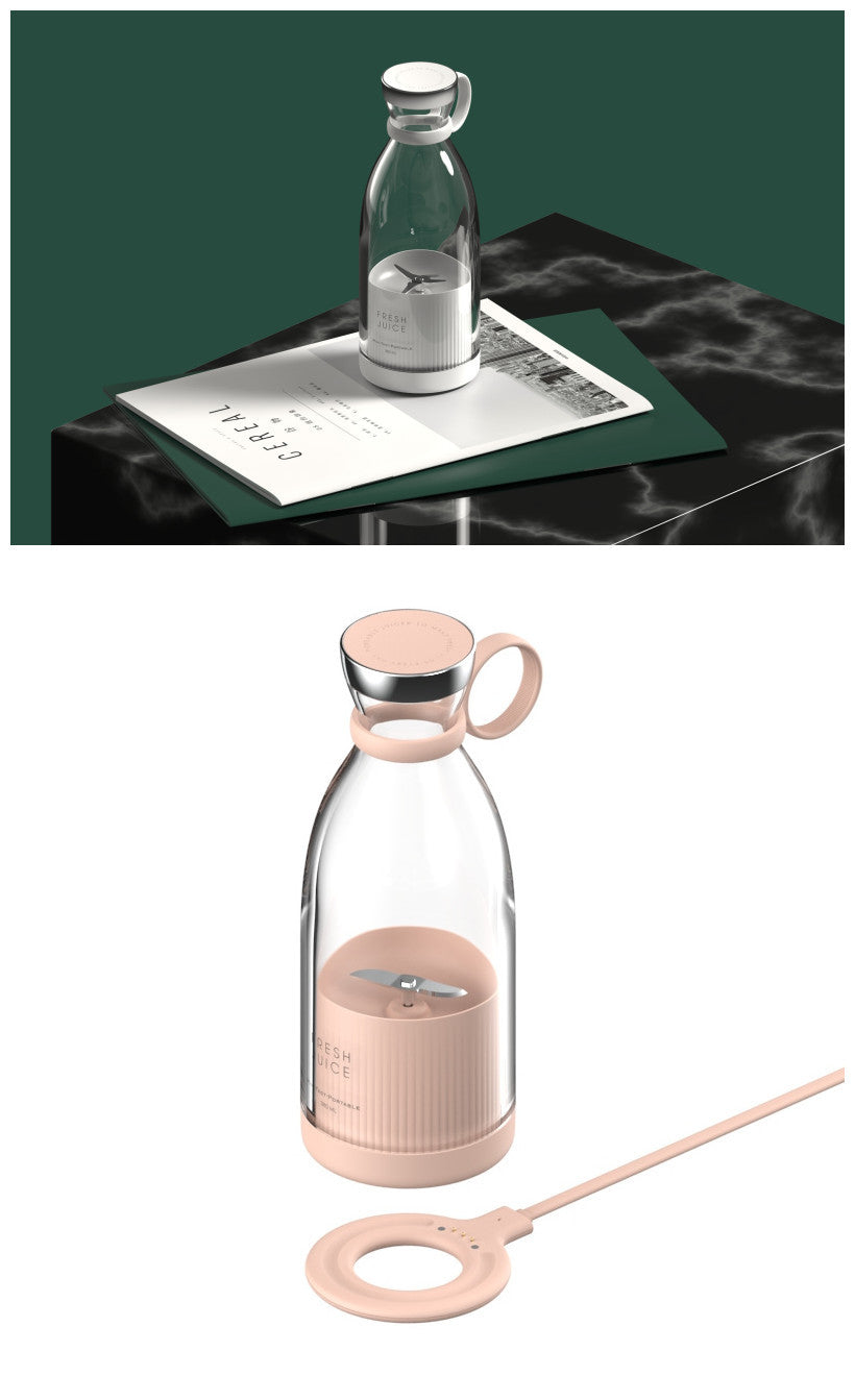 350ML USB Rechargeable Blender – Portable Electric Juicer & Mixer Cup for Kitchen/Travel
