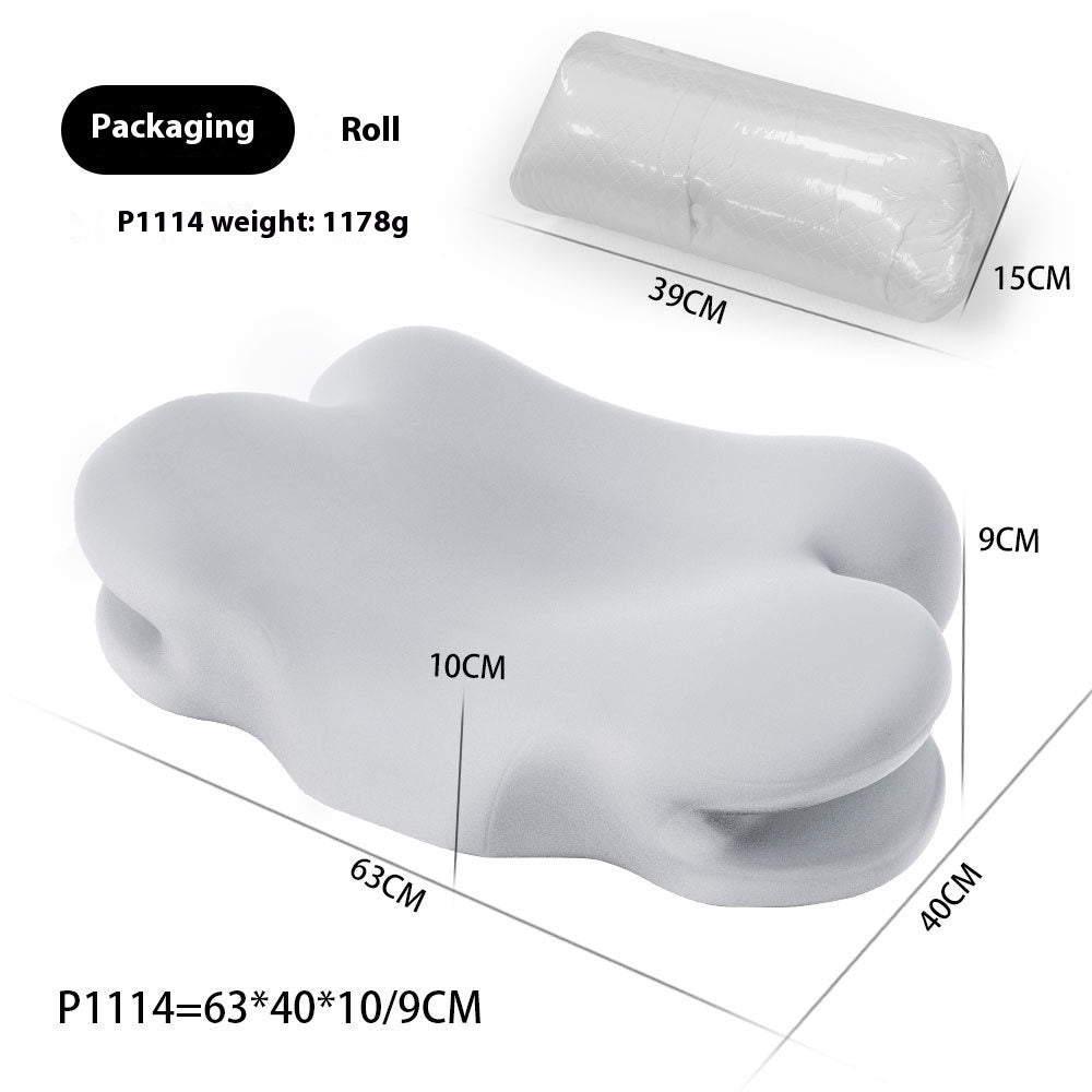 Cervical Pillow for Side Sleepers – Ergonomic Memory Foam with Neck Support