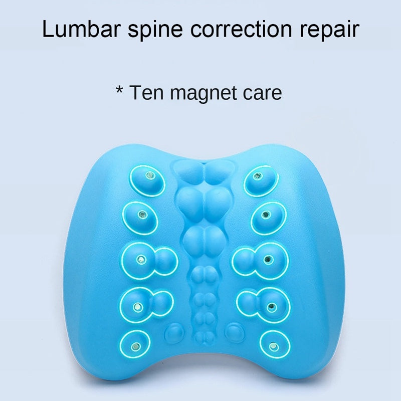 Magnetic Therapy Lumbar Pillow – Back Pain Relief & Posture Support
