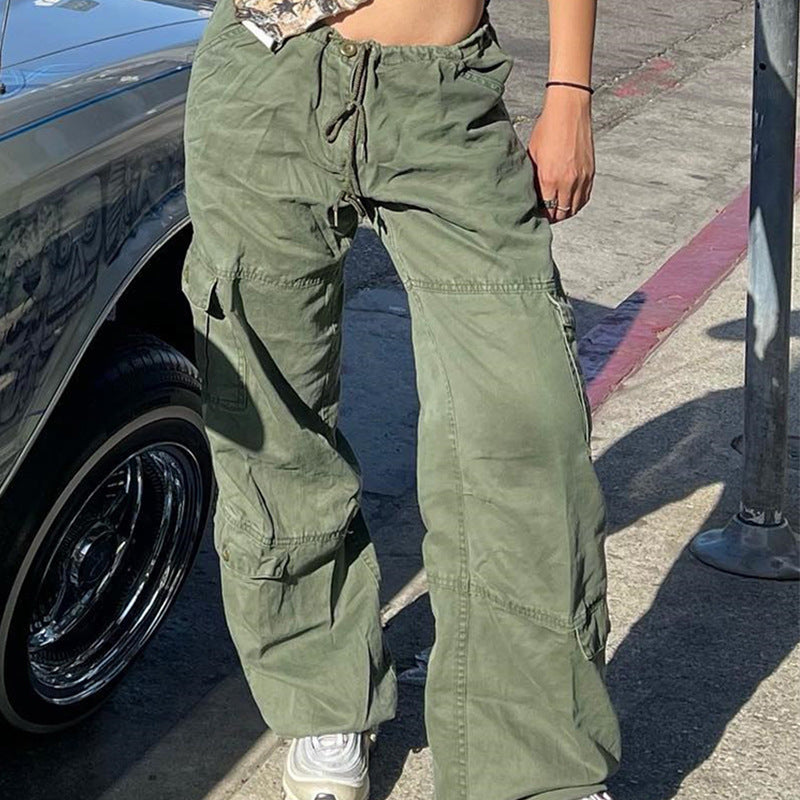 Streetwear Overalls – Loose Fit Euro-American Style Denim Jumpsuit