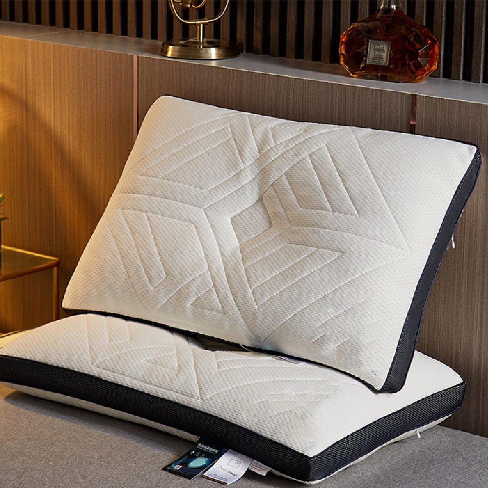 Latex Core Pillow – Neck & Spine Support (Ergonomic)