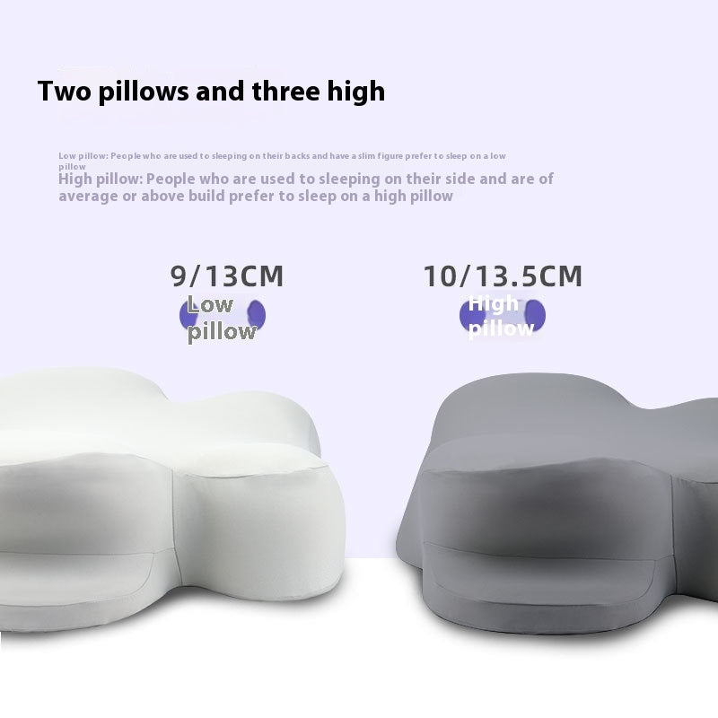 Cervical Pillow for Side Sleepers – Ergonomic Memory Foam with Neck Support