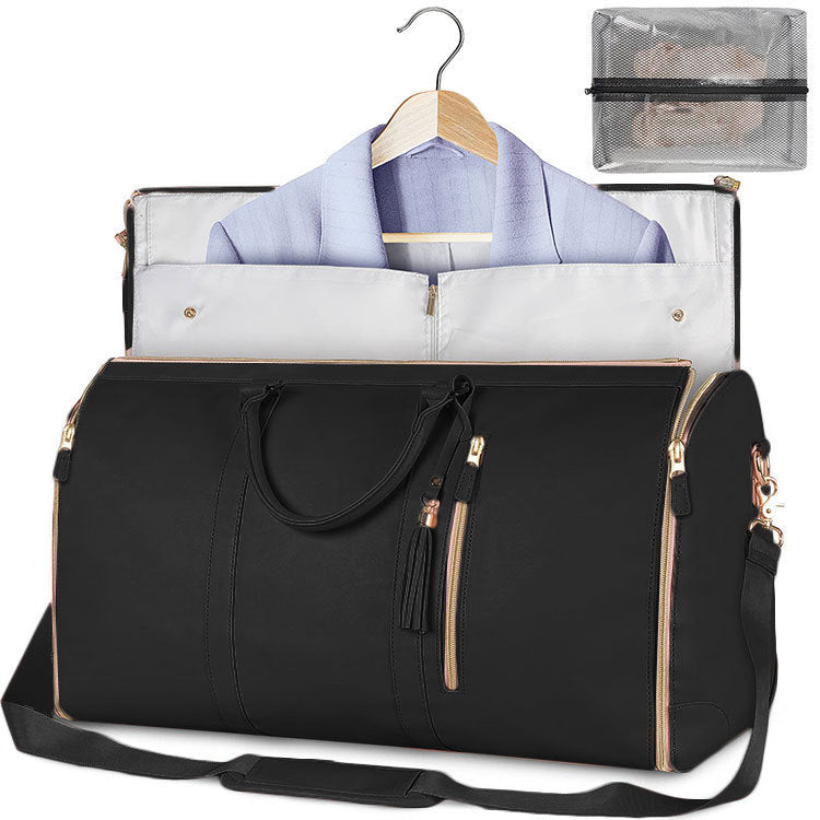 Women's Large Travel Duffle Bag – Waterproof Foldable Tote for Gym & Suitcase Storage