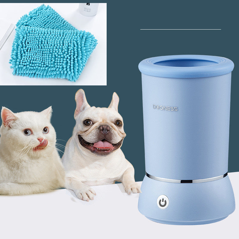 Pet Paw Cleaner Cup – Duonis Automatic Dog Foot Washer for Muddy Paws