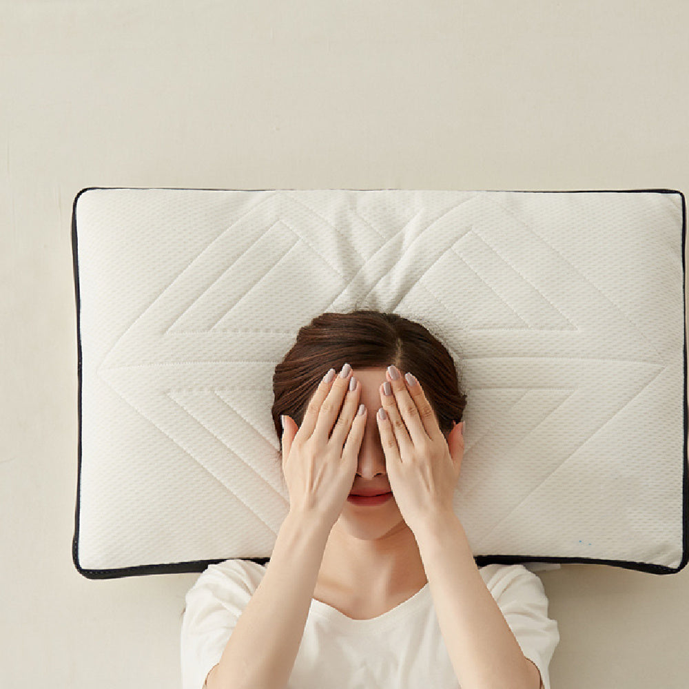Latex Core Pillow – Neck & Spine Support (Ergonomic)
