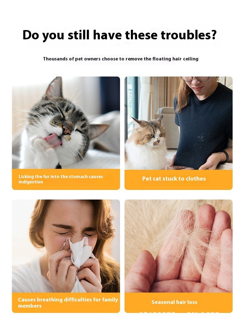 Pet Hair Removal Gloves – Grooming Brush Gloves for Dogs & Cats