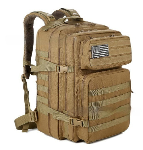 Military Tactical Backpack – Outdoor Mountaineering Bag w/ Laptop Compartment for Travel & Hiking