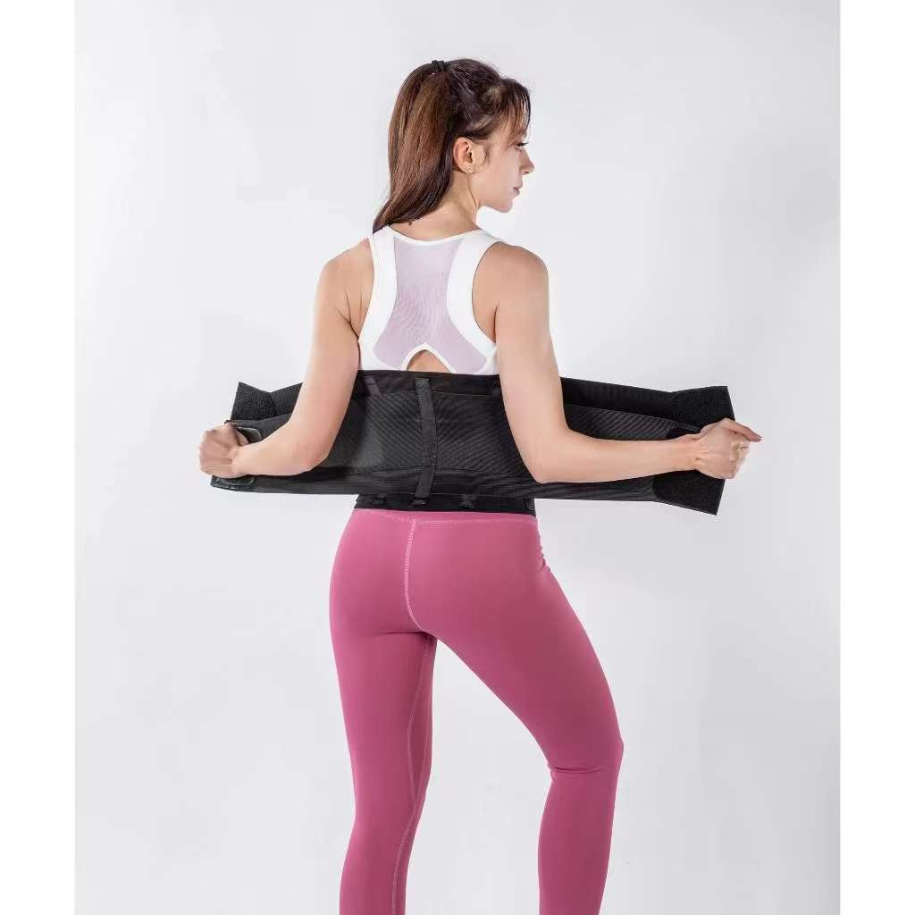 Women’s Solid Color Sports Waistband – Elastic Fitness Belt for Workout & Training
