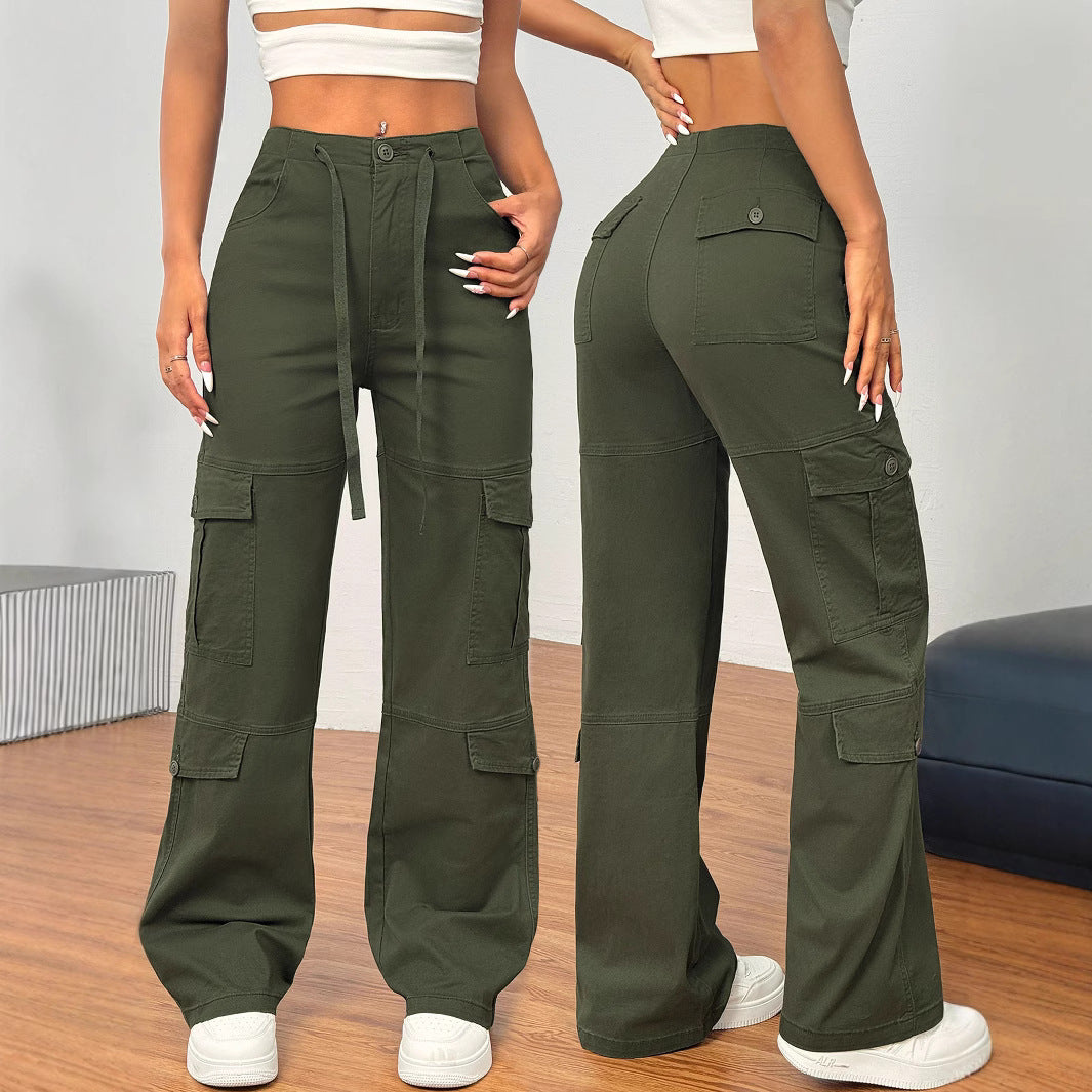 Streetwear Overalls – Loose Fit Euro-American Style Denim Jumpsuit