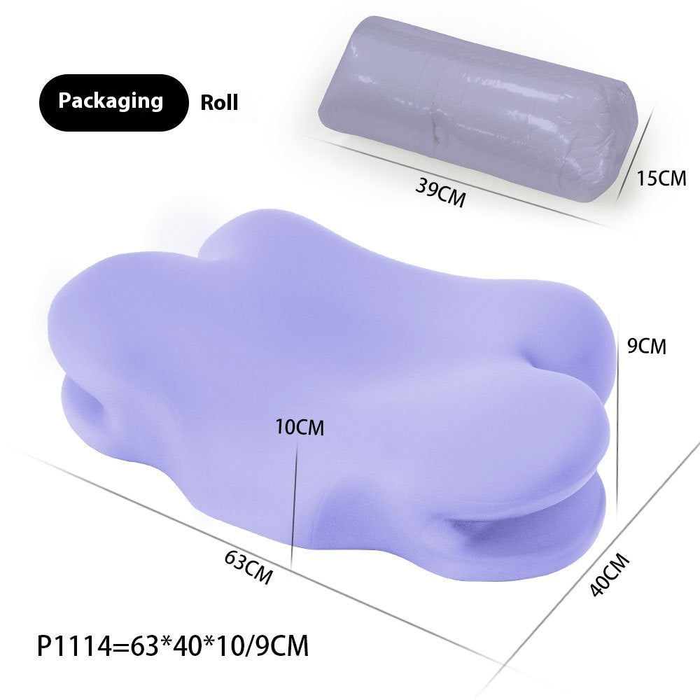 Cervical Pillow for Side Sleepers – Ergonomic Memory Foam with Neck Support