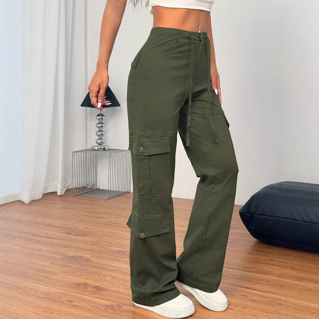 Streetwear Overalls – Loose Fit Euro-American Style Denim Jumpsuit