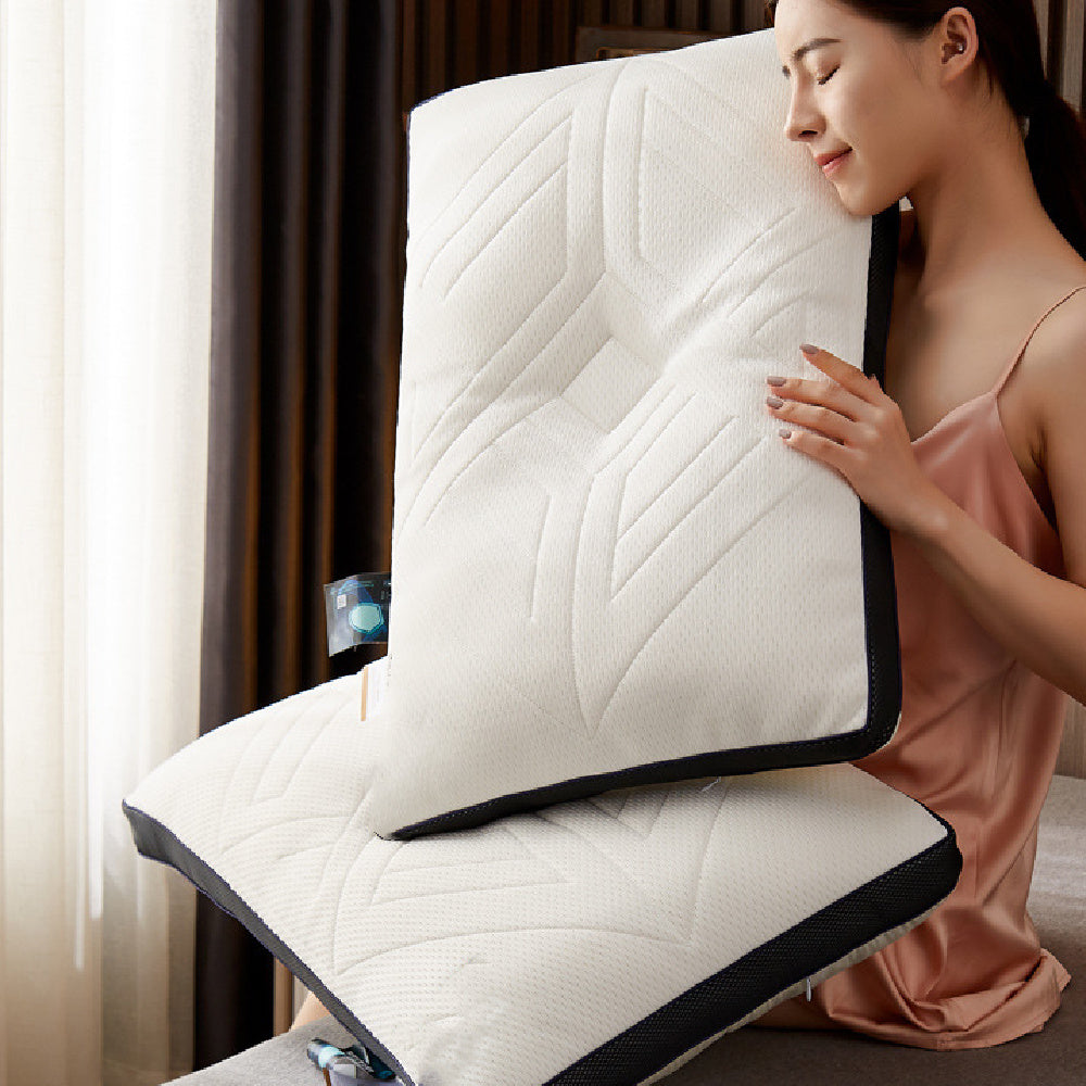 Latex Core Pillow – Neck & Spine Support (Ergonomic)