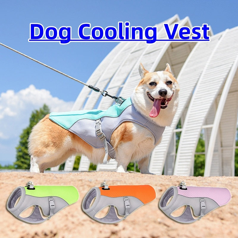 Summer Dog Cooling Vest – Breathable, Sun-Proof & Heat-Resistant