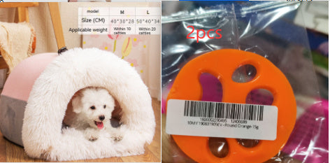 Portable Pet Nest – Winter Warm & Moisture-Proof for Dogs/Cats