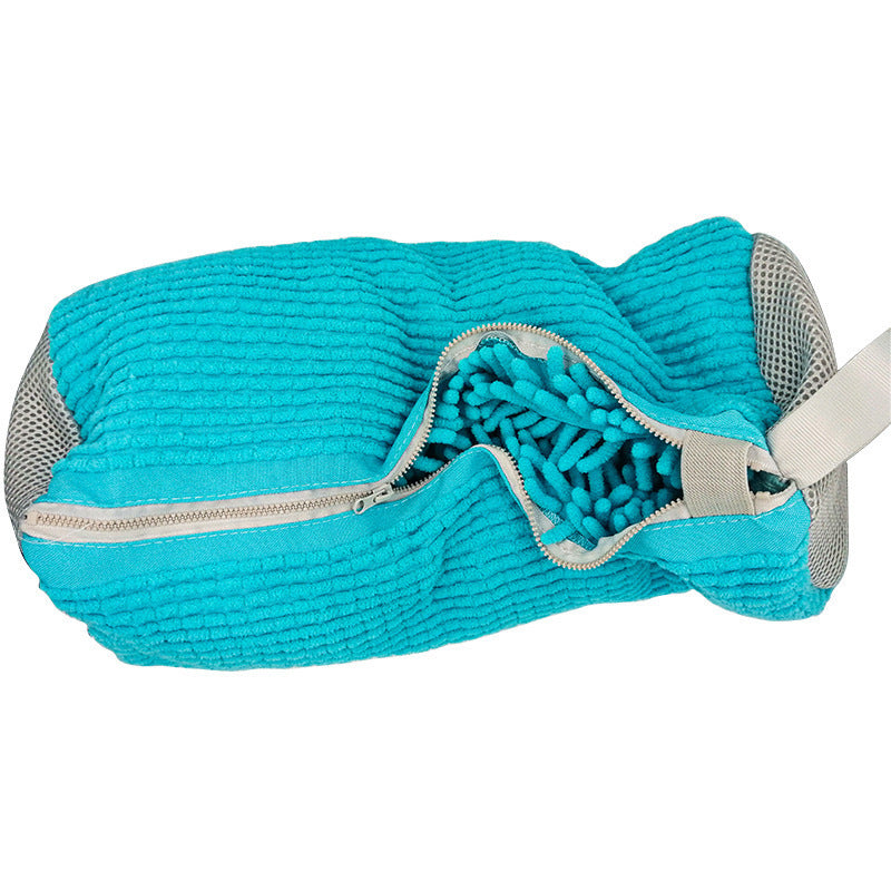 Gray-Blue Shoe Laundry Bag – Wash & Protect Shoes in Machine (Anti-Deformation)