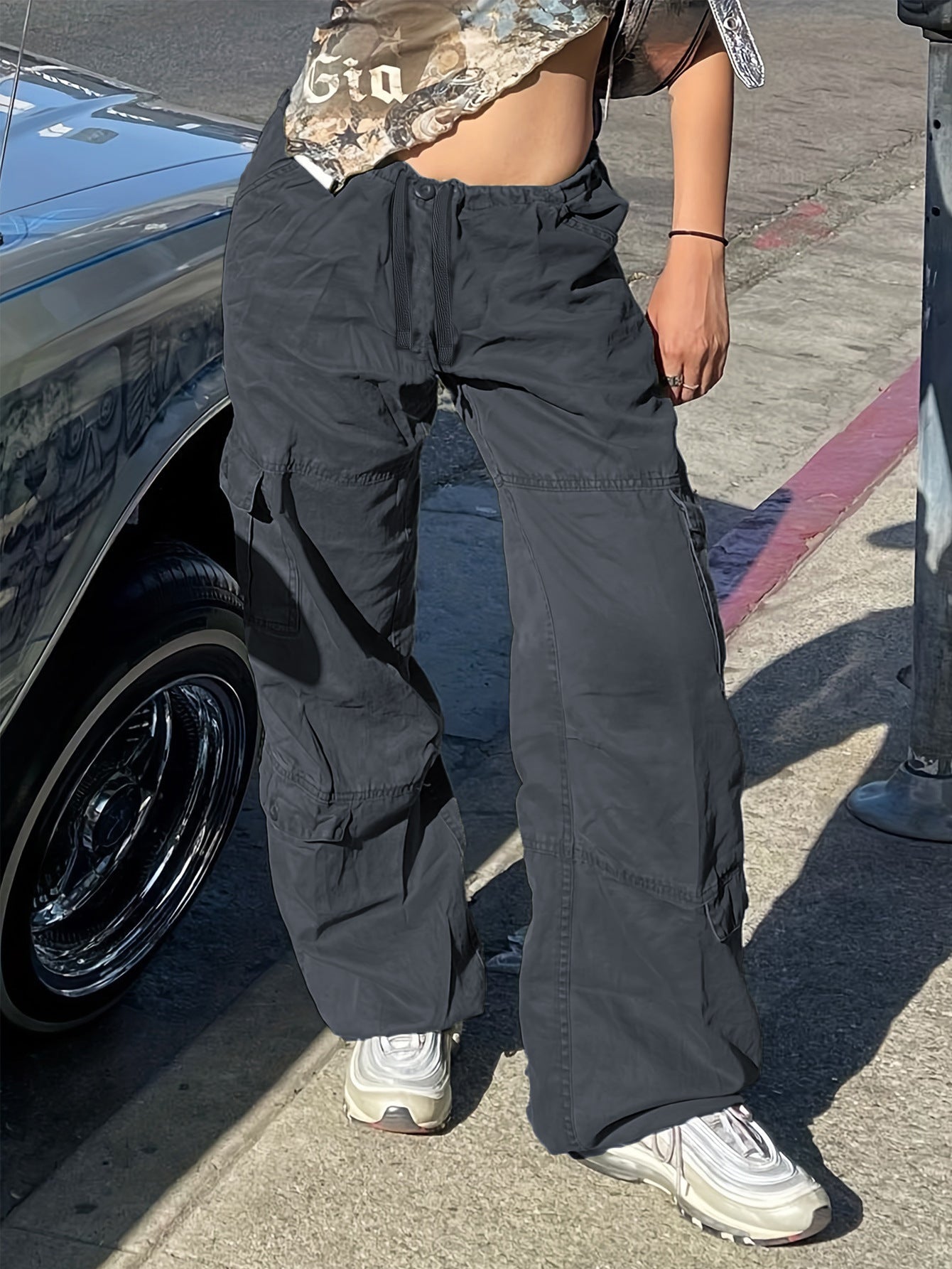 Streetwear Overalls – Loose Fit Euro-American Style Denim Jumpsuit