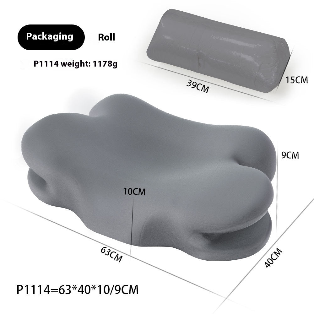 Cervical Pillow for Side Sleepers – Ergonomic Memory Foam with Neck Support