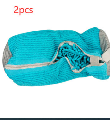 Gray-Blue Shoe Laundry Bag – Wash & Protect Shoes in Machine (Anti-Deformation)