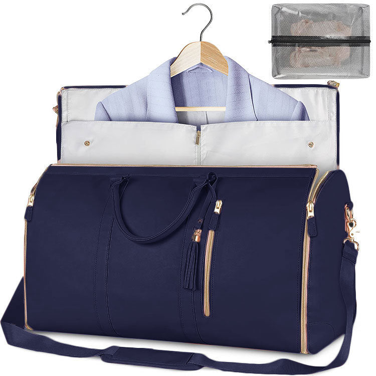 Women's Large Travel Duffle Bag – Waterproof Foldable Tote for Gym & Suitcase Storage