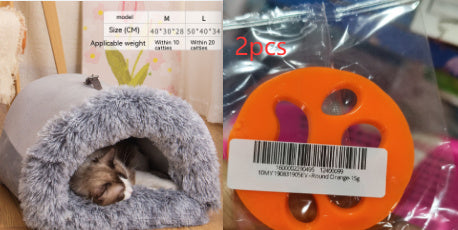 Portable Pet Nest – Winter Warm & Moisture-Proof for Dogs/Cats