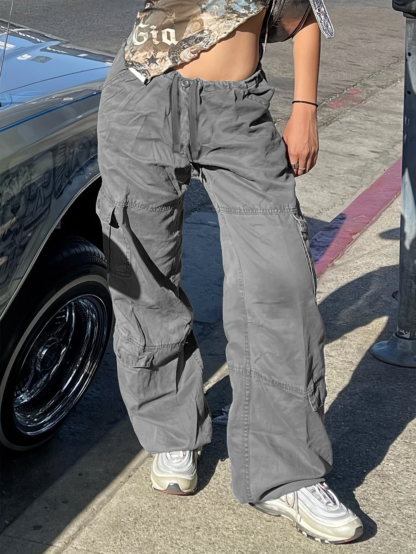 Streetwear Overalls – Loose Fit Euro-American Style Denim Jumpsuit