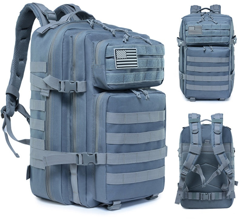 Military Tactical Backpack – Outdoor Mountaineering Bag w/ Laptop Compartment for Travel & Hiking