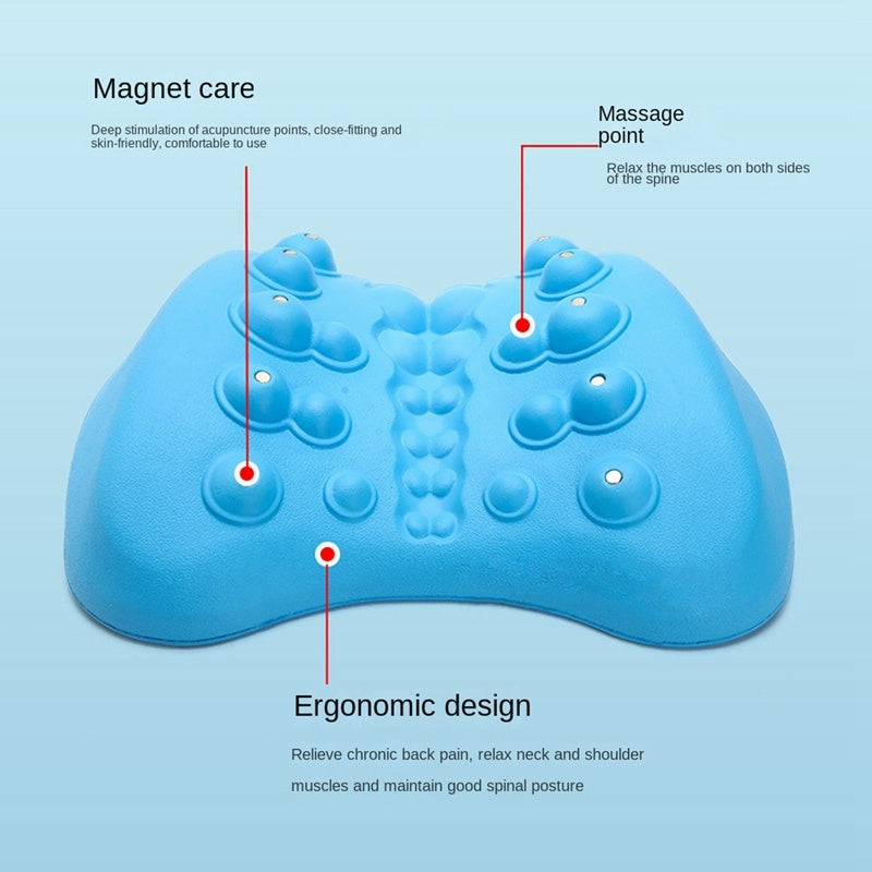 Magnetic Therapy Lumbar Pillow – Back Pain Relief & Posture Support