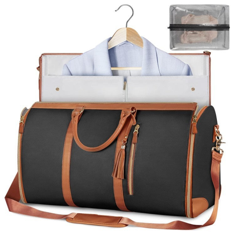 Women's Large Travel Duffle Bag – Waterproof Foldable Tote for Gym & Suitcase Storage