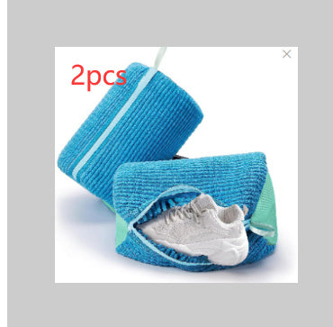 Gray-Blue Shoe Laundry Bag – Wash & Protect Shoes in Machine (Anti-Deformation)