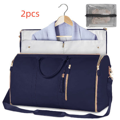 Women's Large Travel Duffle Bag – Waterproof Foldable Tote for Gym & Suitcase Storage