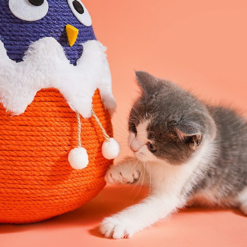 Tumbler Cat Toy – Teaser Ball Roller for Playful Cats (Interactive Pet Game)
