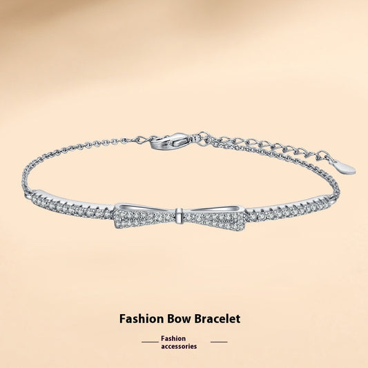 Trendy Bowknot Bracelet for Women - INS Fashion Jewelry Gift