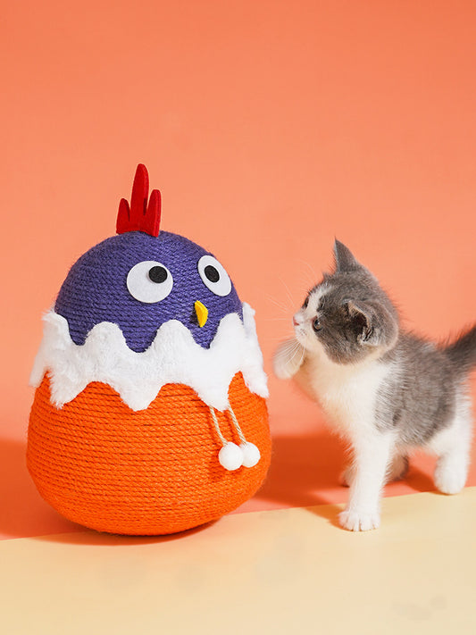 Tumbler Cat Toy – Teaser Ball Roller for Playful Cats (Interactive Pet Game)