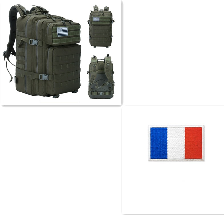 Military Tactical Backpack – Outdoor Mountaineering Bag w/ Laptop Compartment for Travel & Hiking