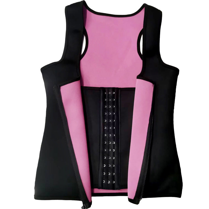 Women’s Body Shaping Waist Trainer Corset – Thickened Slimming Belt Vest for Waist Support