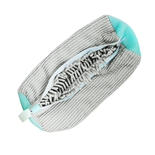 Gray-Blue Shoe Laundry Bag – Wash & Protect Shoes in Machine (Anti-Deformation)