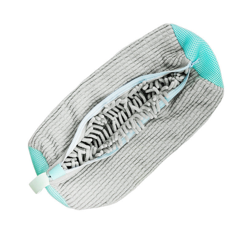 Gray-Blue Shoe Laundry Bag – Wash & Protect Shoes in Machine (Anti-Deformation)
