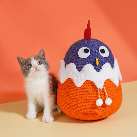 Tumbler Cat Toy – Teaser Ball Roller for Playful Cats (Interactive Pet Game)
