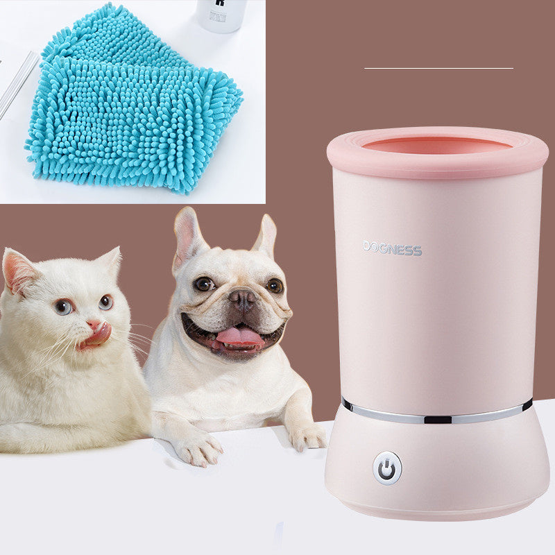 Pet Paw Cleaner Cup – Duonis Automatic Dog Foot Washer for Muddy Paws