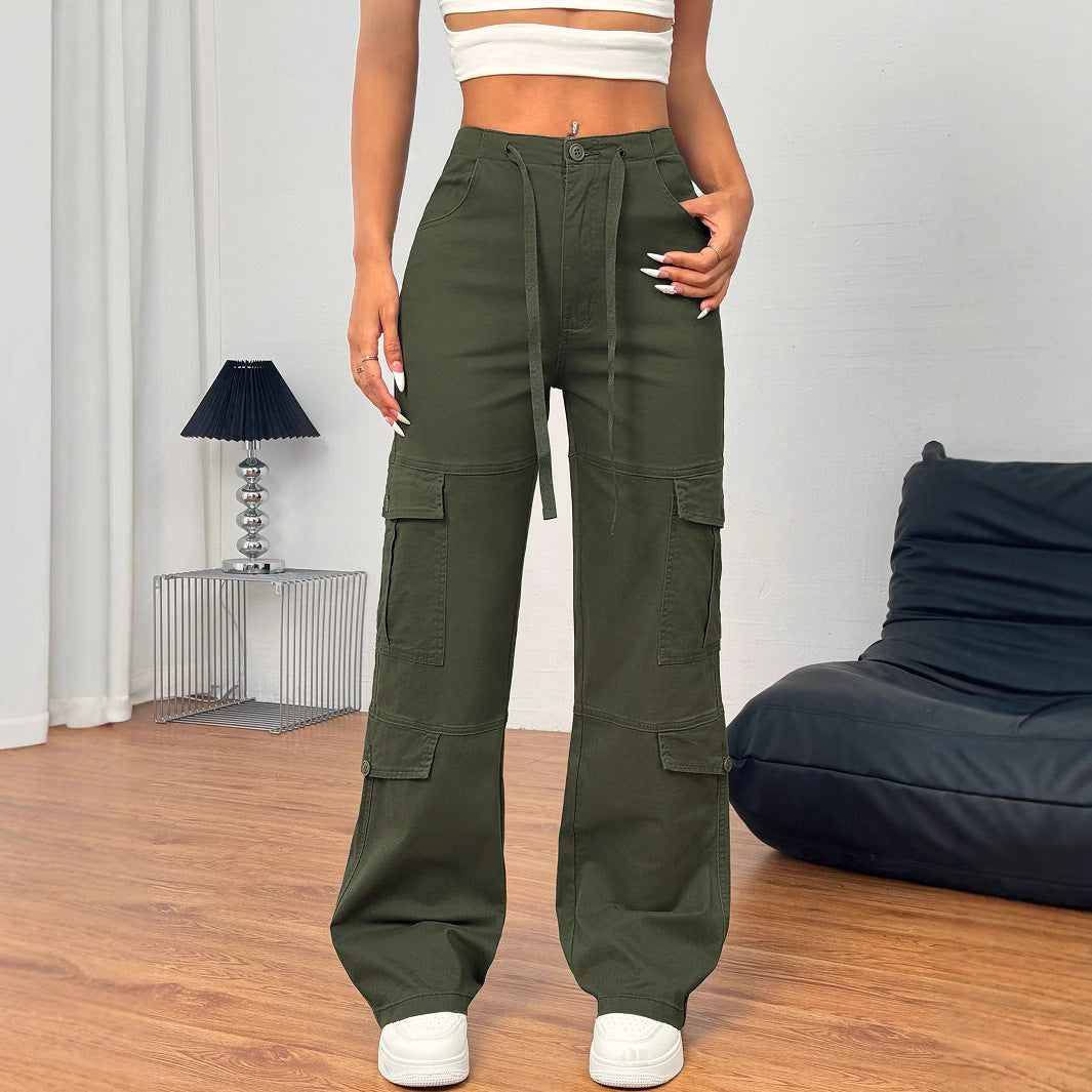 Streetwear Overalls – Loose Fit Euro-American Style Denim Jumpsuit